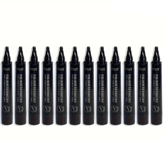 Black only, Ultra-Fine Eyebrow Pencil Smooth, Durable, Waterproof, and Colorfast - Perfect Gift for Natural-Looking Brows